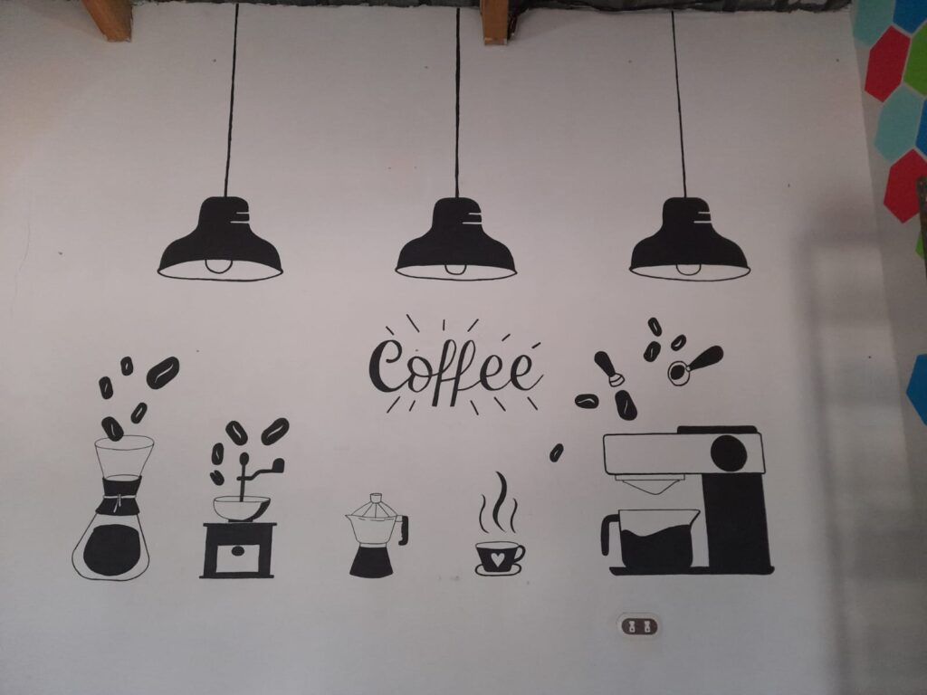murales para cafeterias